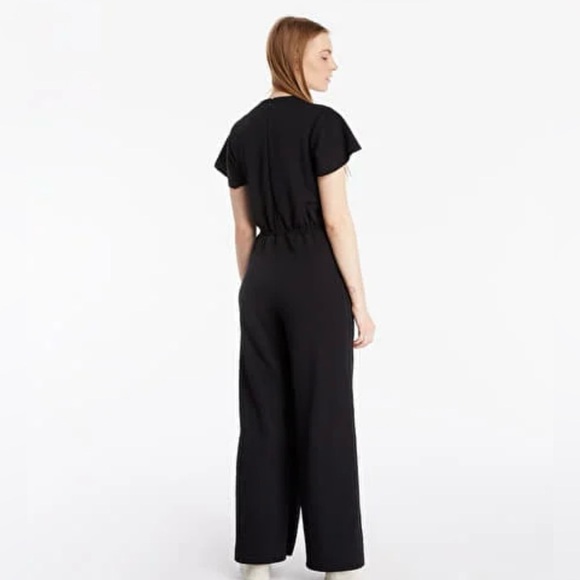 Black Adidas Jumpsuit Sz Lg - Picture 4 of 15